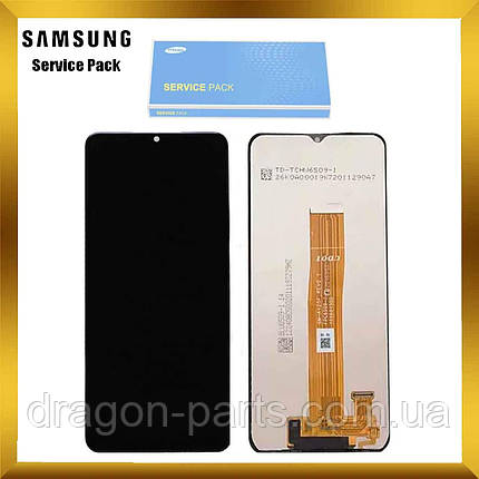 Дисплей Samsung A125 Galaxy A12 с сенсором без рамки Черный, Красный, Белый оригинал, GH82-24490A, фото 2