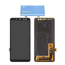Дисплей Samsung A530 Galaxy A8 с сенсором Черный Black оригинал , GH97-21406A, фото 2