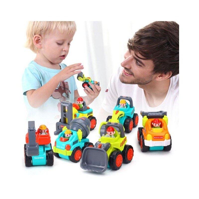 

Набор машинок стройтехники 3116В Huile Toys, Разные цвета