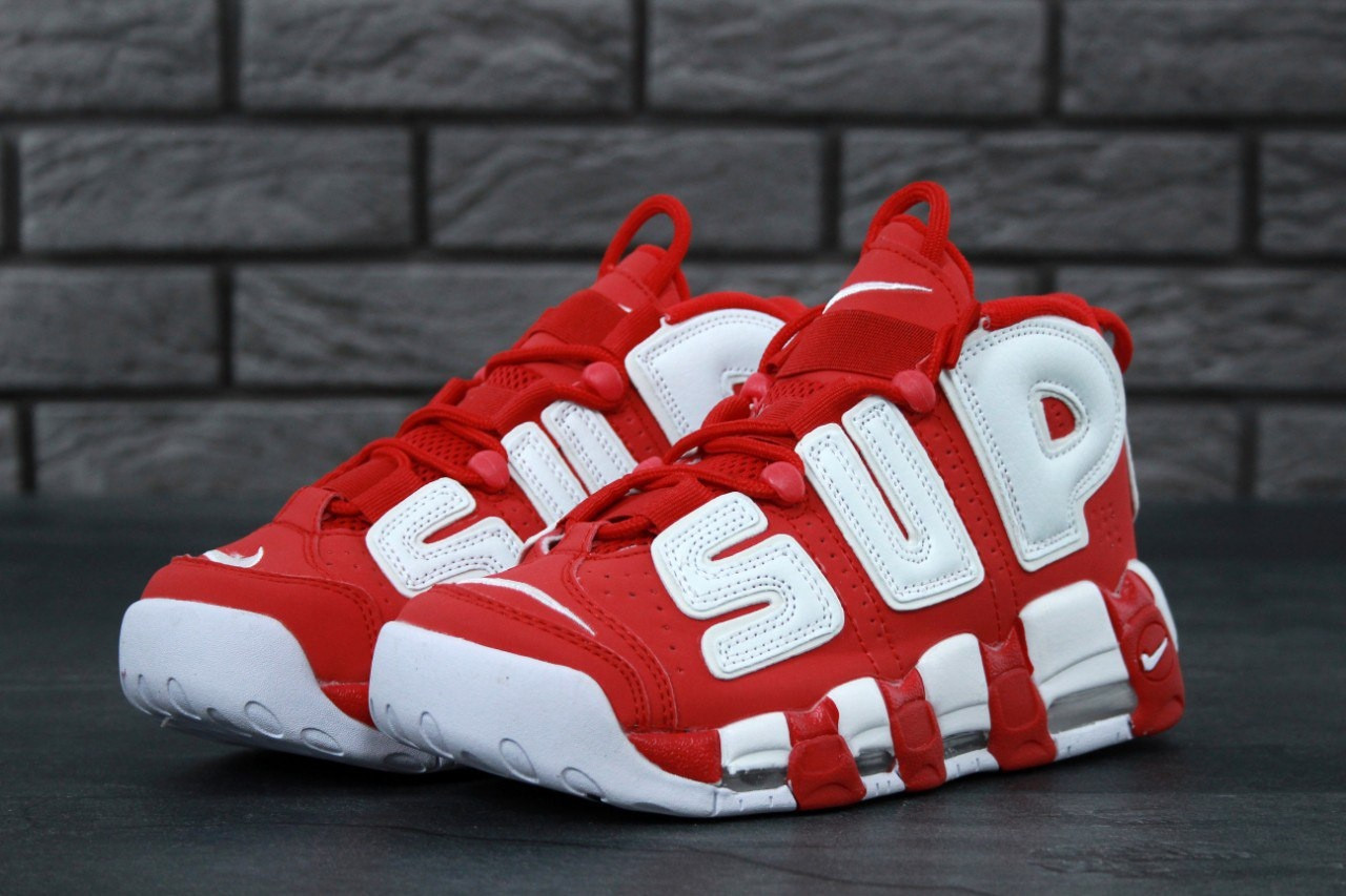 

Мужские красные кроссовки Nike Air More Uptempo 44, Красный