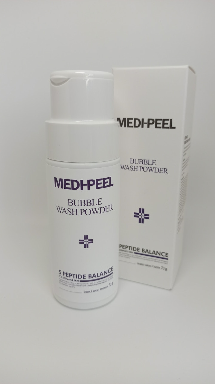 

MEDI PEEL BUBBLE WASH POWDER Энзимная пудра для умывания с ферментами папайи и пептидным комплексом, 70г