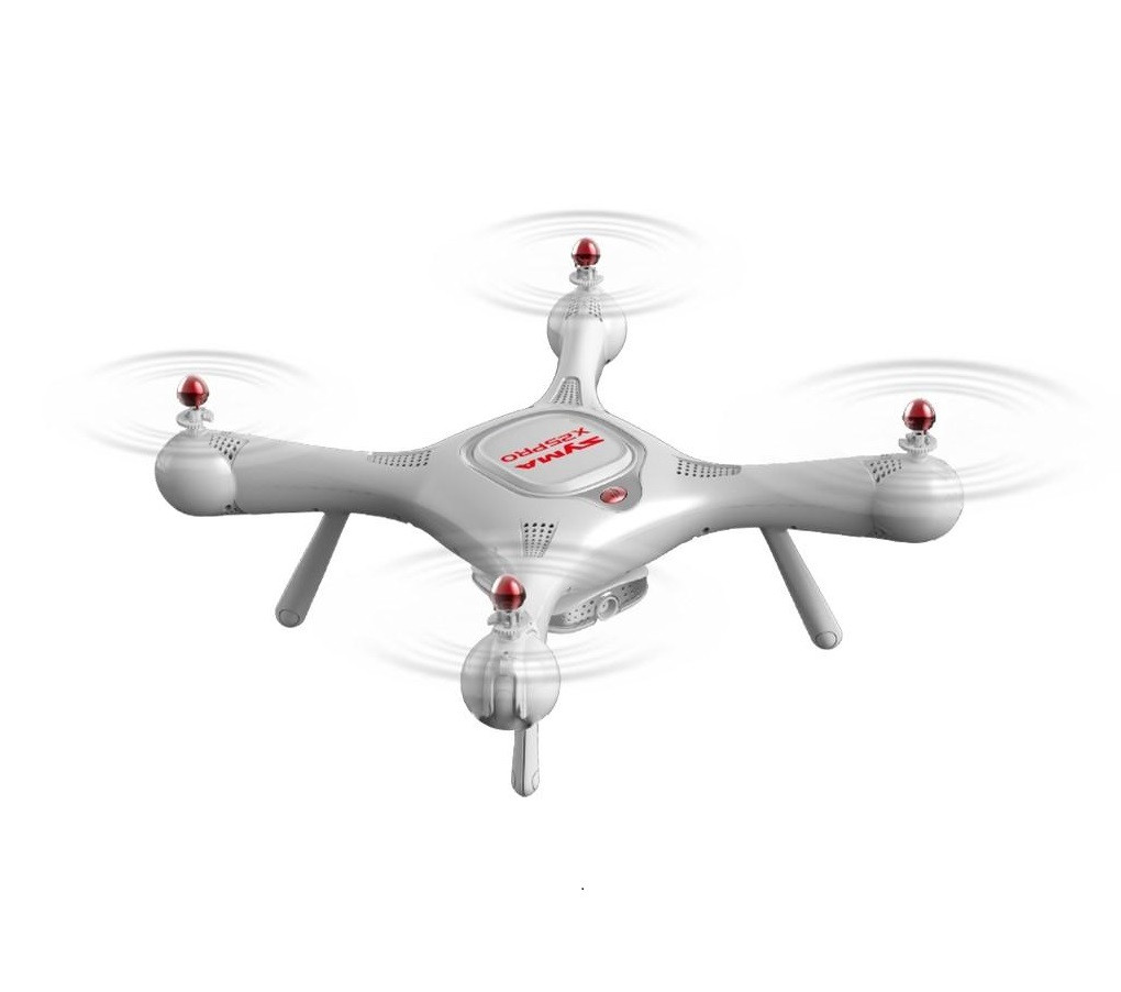 

Квадрокоптер Syma X25 PRO с с системой GPS и FPV HD-камерой Белый