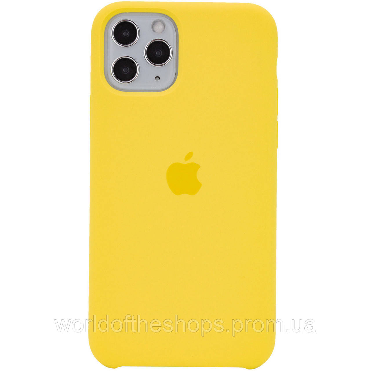 

Чехол Silicone Case (AA) для Apple iPhone 11 Pro Max (6.5"), Желтый / canary yellow