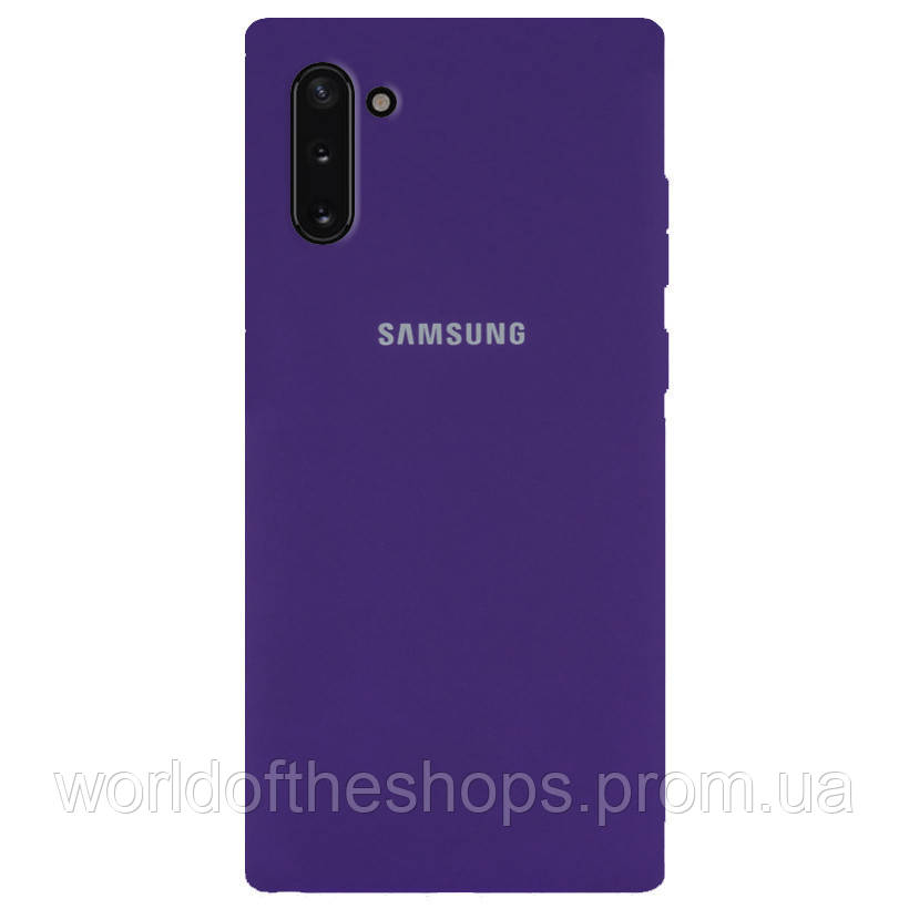 

Чехол Silicone Cover Full Protective (AA) для Samsung Galaxy Note 10