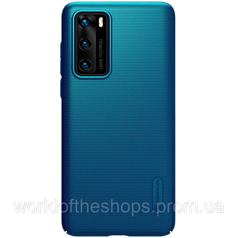 

Чехол Nillkin Matte для Huawei P40, Бирюзовый / peacock blue