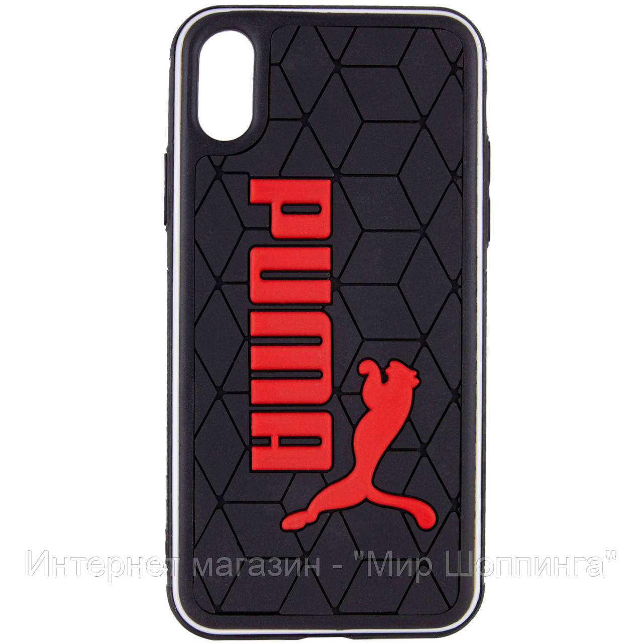 

TPU Чехол Sneakers для Apple iPhone X / XS (5.8"), Черный / puma