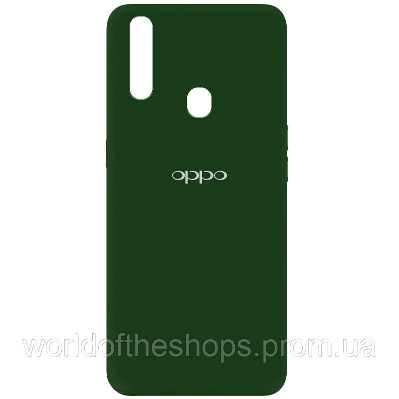 

Чехол Silicone Cover My Color Full Protective (A) для Oppo A31, Зеленый / dark green