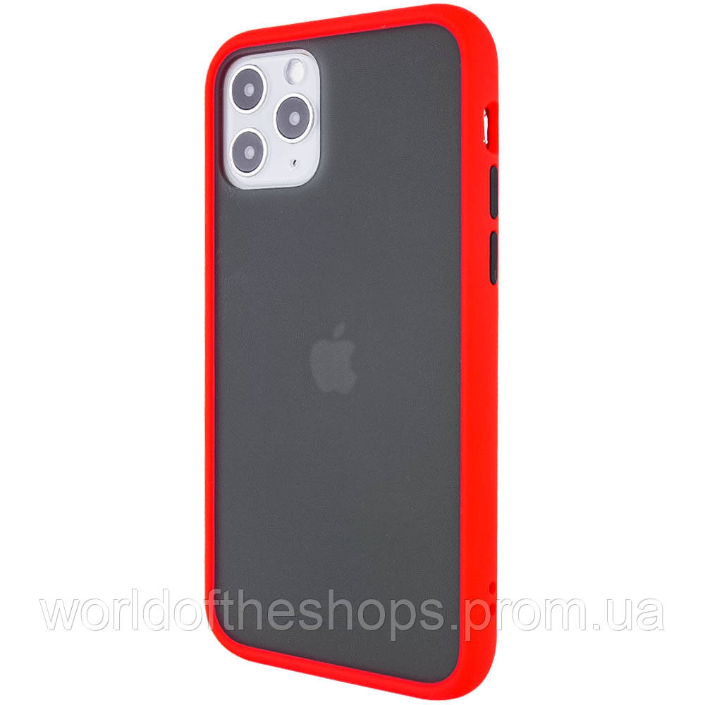 

TPU+PC чехол LikGus Maxshield для Apple iPhone 11 Pro (5.8, Красный