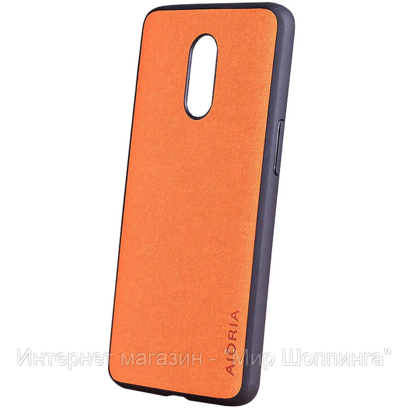 

Чехол AIORIA Textile PC+TPU для OnePlus 8, Оранжевый
