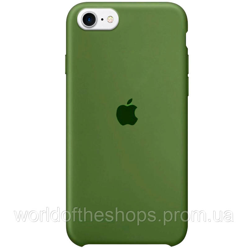 

Чехол Silicone Case (AA) для Apple iPhone SE (2020), Зеленый / army green