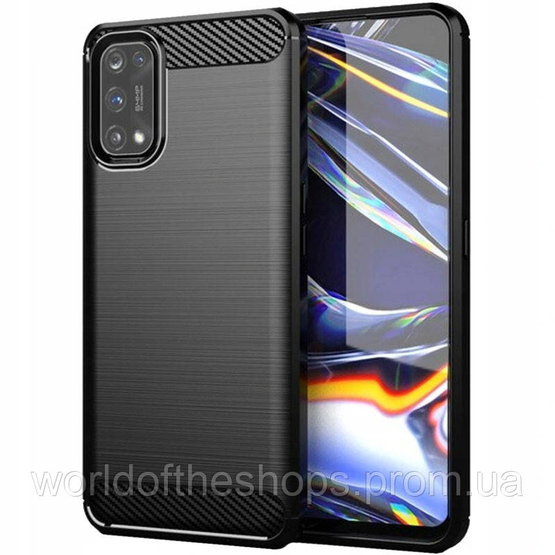 

TPU чехол Slim Series для Realme 7 Pro, Черный