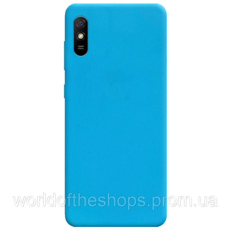 

Силиконовый чехол Candy для Xiaomi Redmi 9A, Голубой