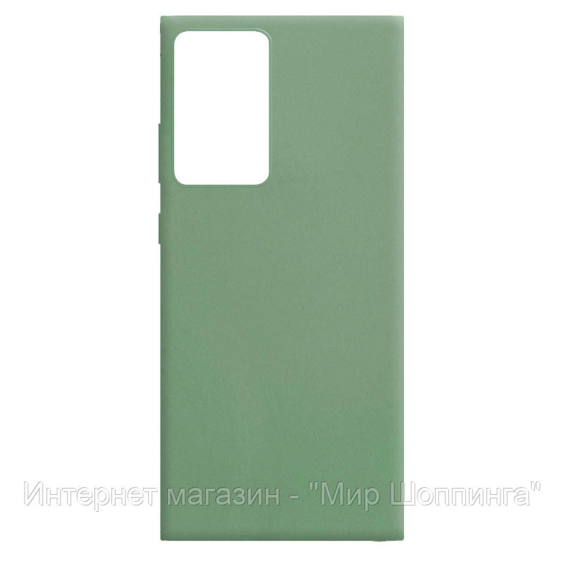 

Силиконовый чехол Candy для Samsung Galaxy Note 20 Ultra, Фисташковый
