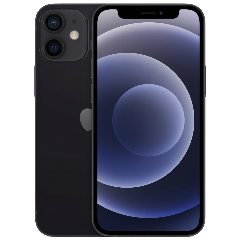 

Мобильный телефон Apple iPhone 12 mini 128Gb Black (MGE33), Черный