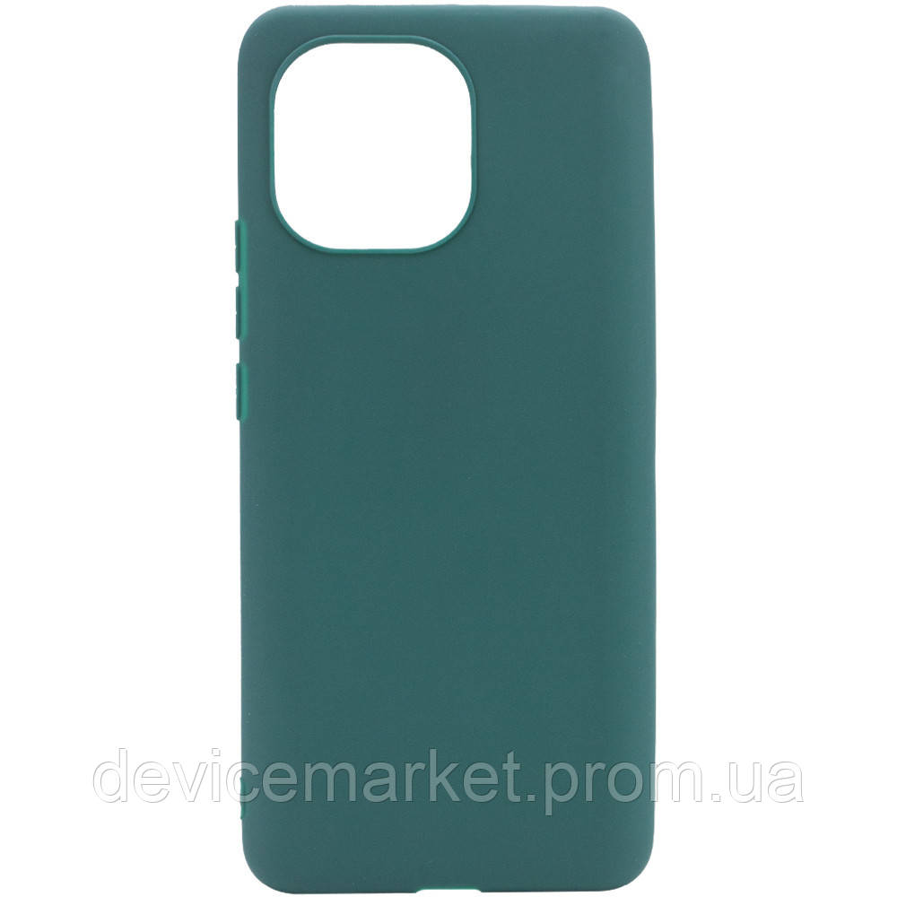 

Силиконовый чехол Candy для Xiaomi Mi 11, Зеленый / forest green