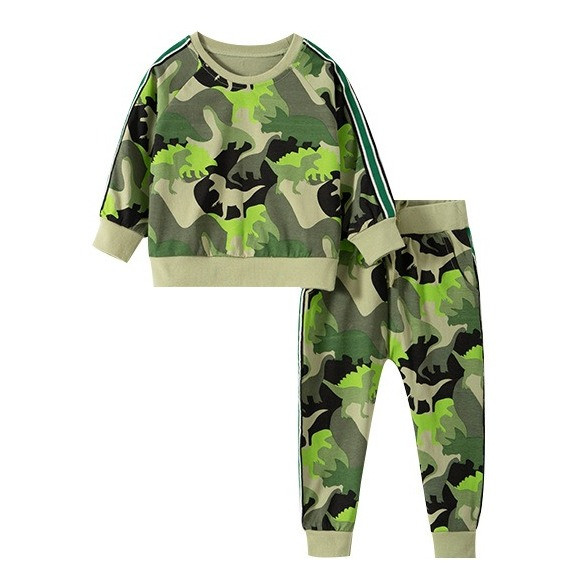 

Костюм для хлопчика 2 в 1 Green dinosaur Malwee (110)