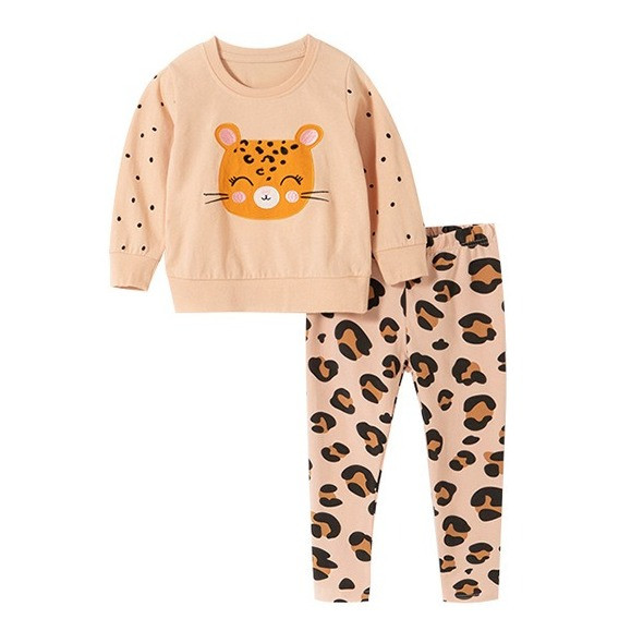 

Костюм для дівчинки 2 в 1 Stylish leopard Malwee (90)