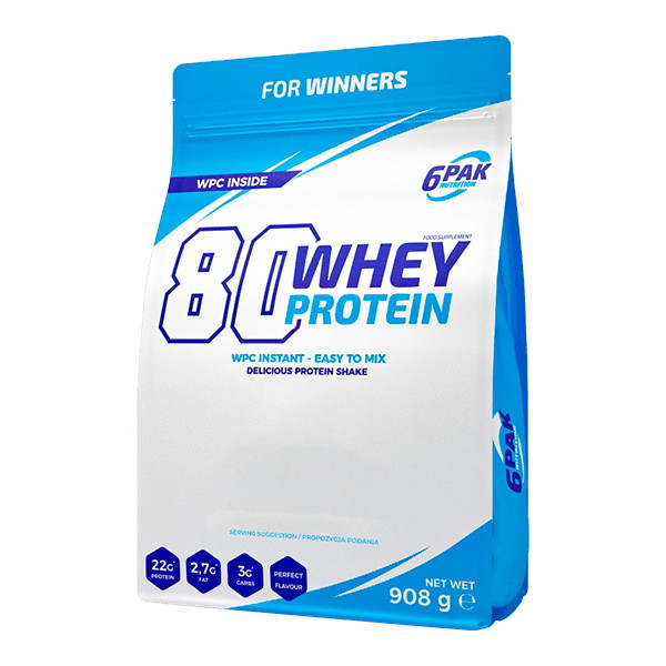 

Протеин 6PAK Nutrition 80 Whey Protein, 908 грамм Шоколад