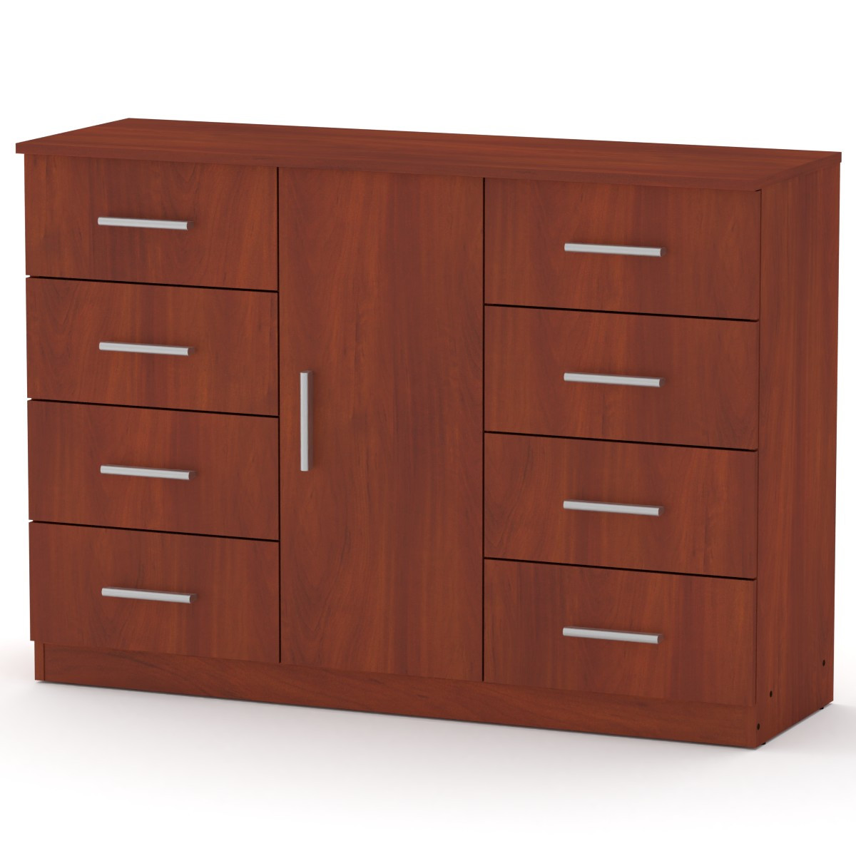 

Комод 8+1 яблоня Компанит (120х39х85 см)
