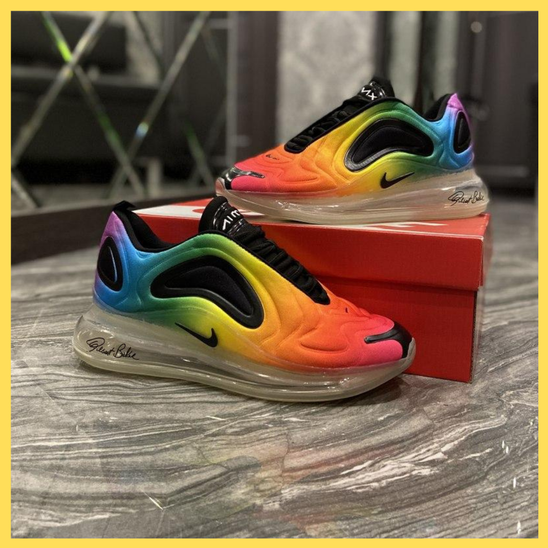 

Женские кроссовки Nike Air Max 720 Rainbow BE TRUE (Разноцветные), Разные цвета