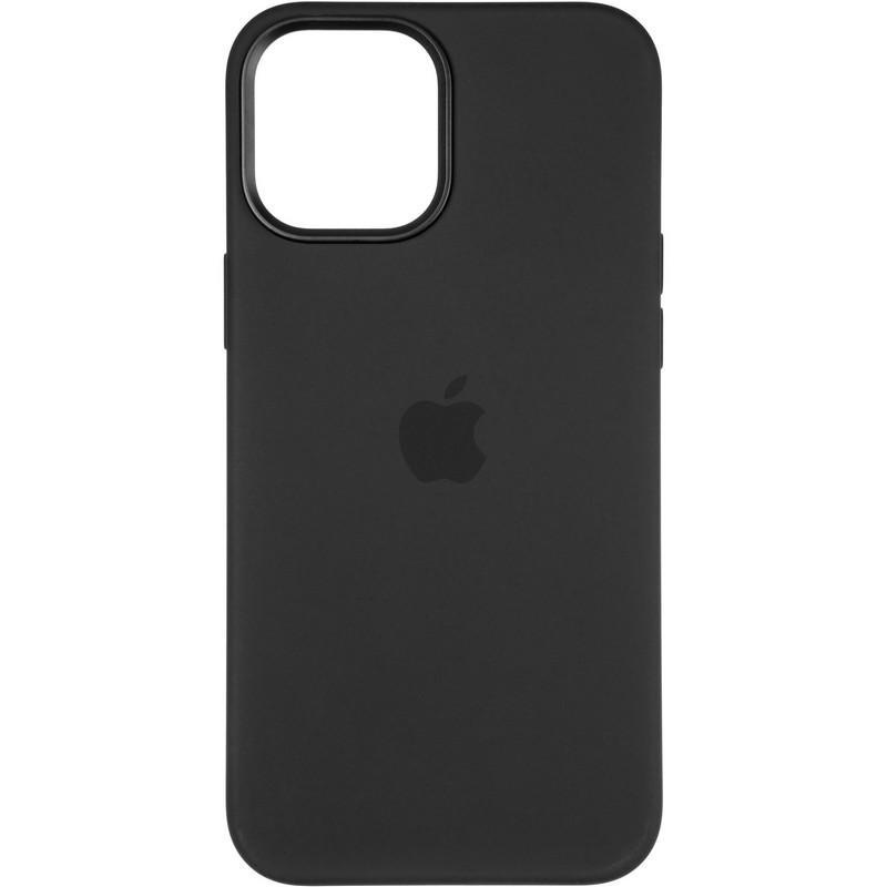 

Silicon Case MagSafe for iPhone 12/12 Pro Black, Черный