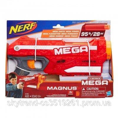 

Бластер с мягкми пулями Магнус - Magnus, Blaster, Mega, Nerf, Hasbro A4887 SKL14-138339