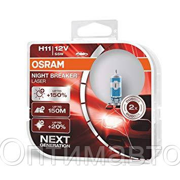 

Автолампа OSRAM 64211NL H11 Night Breaker LASER NG +150% 55W 12V PGJ19-2 HardDuopet