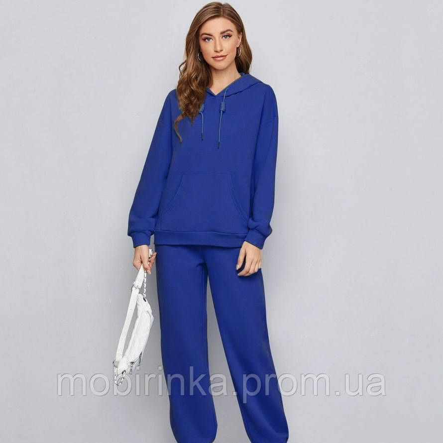 

Костюм жіночий спортивний утеплений 2 в 1 Basic ultramarine Berni Fashion (S