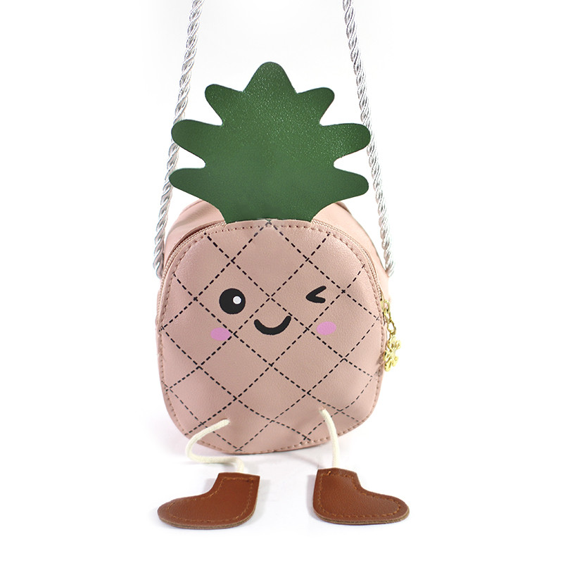 

Сумочка детская Lesko A5021 Pineapple Pink для девочек прогулки