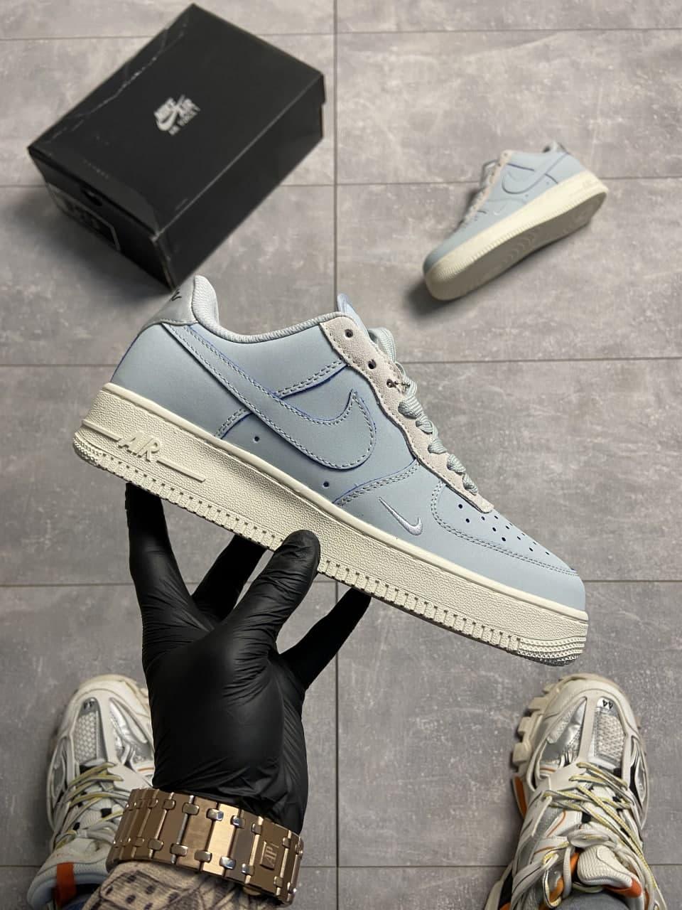 

Женские Кроссовки Nike Air Force 1 Low Devin Booker Blue / Найк Аир Форс 1 Low Девин Букер Голубой 37