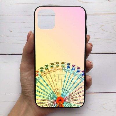 

Чехол Mood для iPhone 11 Pro Max с рисунком Яркое колесо обозрения SKL68-286849, Разные цвета