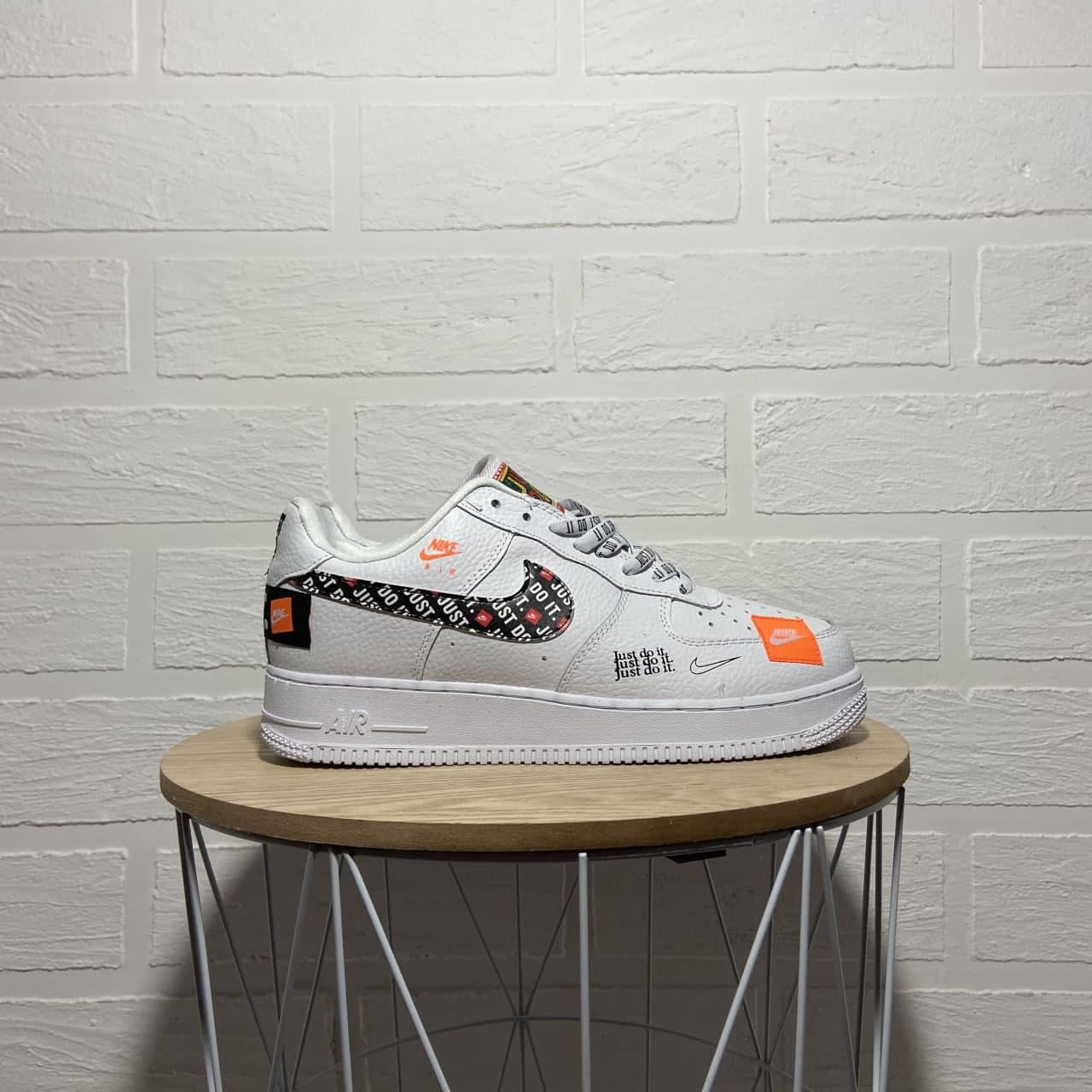 

Женские Кроссовки Nike Air Force 1 07 Just Do It Pack White / Найк Аир Форс 1 Джаст Ду Ит Белые 37, Белый