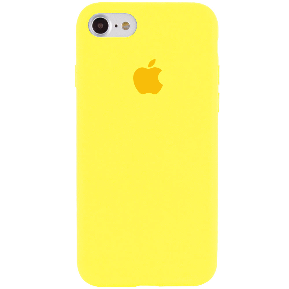 

Чехол Silicone Case Full Protective (AA) для Apple iPhone 7 / 8 / SE (2020) (4.7"") (Желтый / Yellow