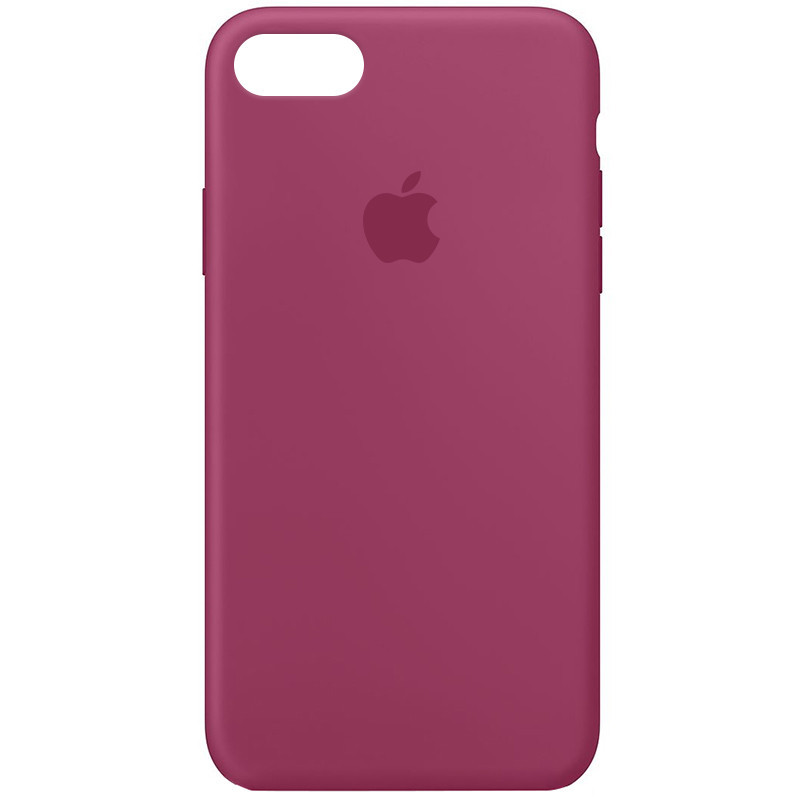 

Чехол Silicone Case Full Protective (AA) для Apple iPhone 7 / 8 / SE (2020) (4.7"") (Малиновый / Pomegranate)