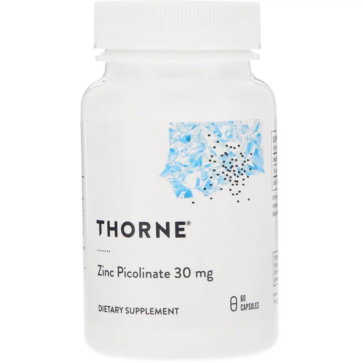 

Цинк Пиколинат, Zinc Picolinate, Thorne Research, 30 мг, 60 капсул