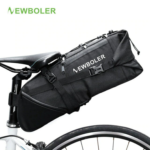 

Велосумка водоупорная грузовая "bikepacking" подседельная NEWBOLER BAG026 (V: 3-10 л / m < 8 кг / L: 46 см)