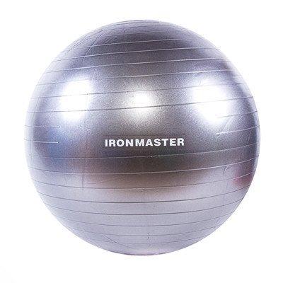 

Фитбол гладкий 65см серый Iron Master Anti-burst SKL11-281865