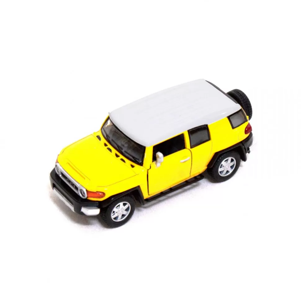 

Железная машинка КТ5343 TOYOTA FJ CRUISER (Жёлтый), Разные цвета