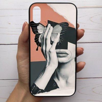 

Чехол Mood для iPhone Xs Max с рисунком Рука бабочка SKL68-288433, Разные цвета