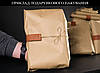 Жіноча шкіряна сумка Марта, натуральна шкіра Grand, колір коричневый, відтінок Коньяк, фото 6