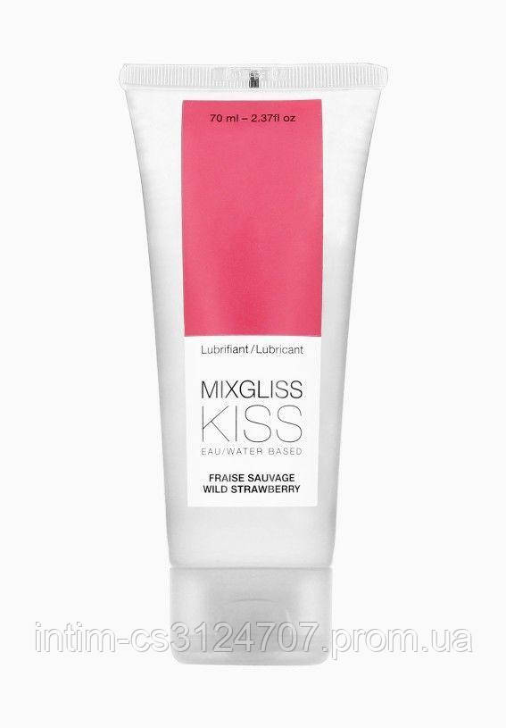 

Лубрикант на водной основе MixGliss KISS Wild Strawberry (70 мл) Дикая Клубничка