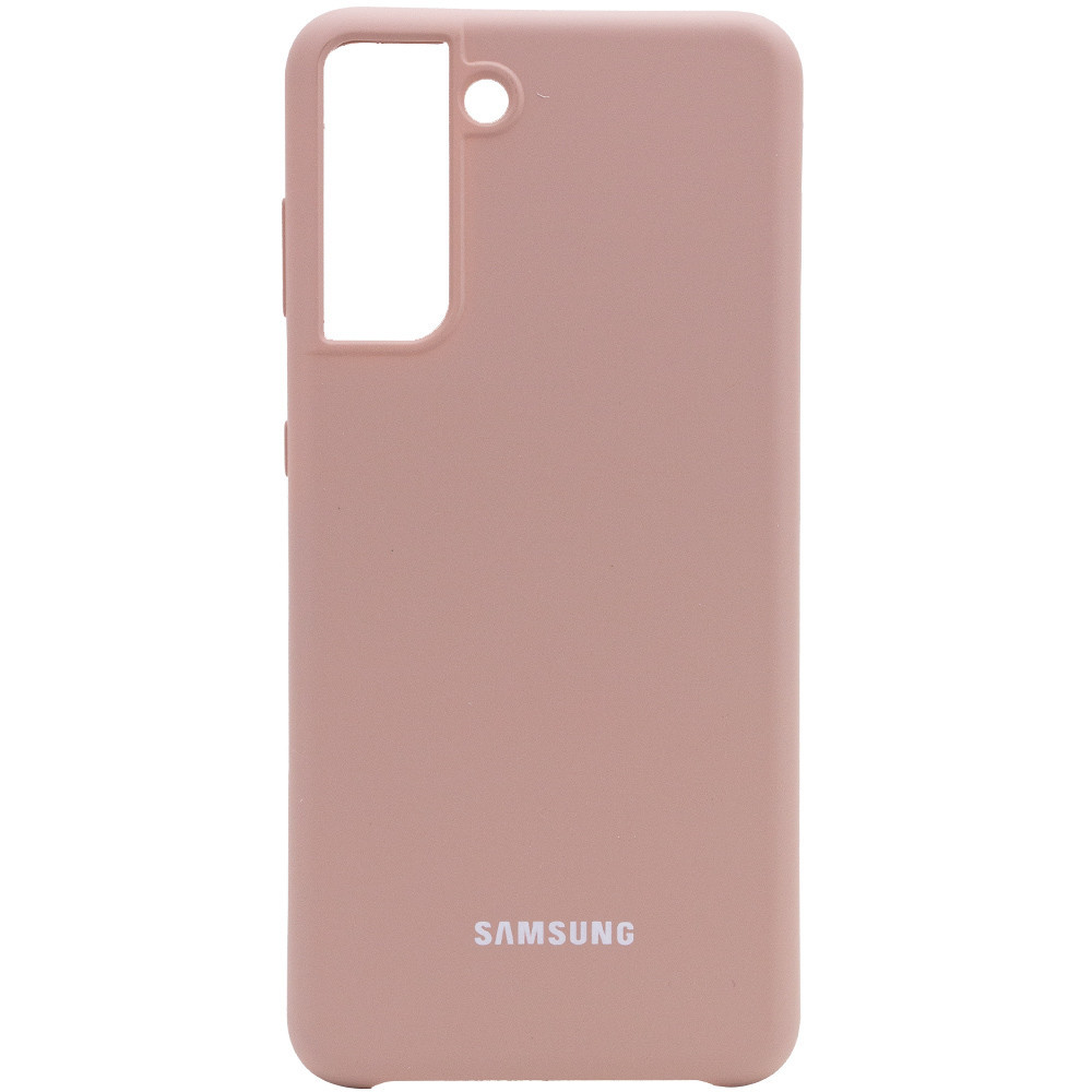 

Чехол Silicone Cover (AA) для Samsung Galaxy S21+ Розовый / Pink Sand