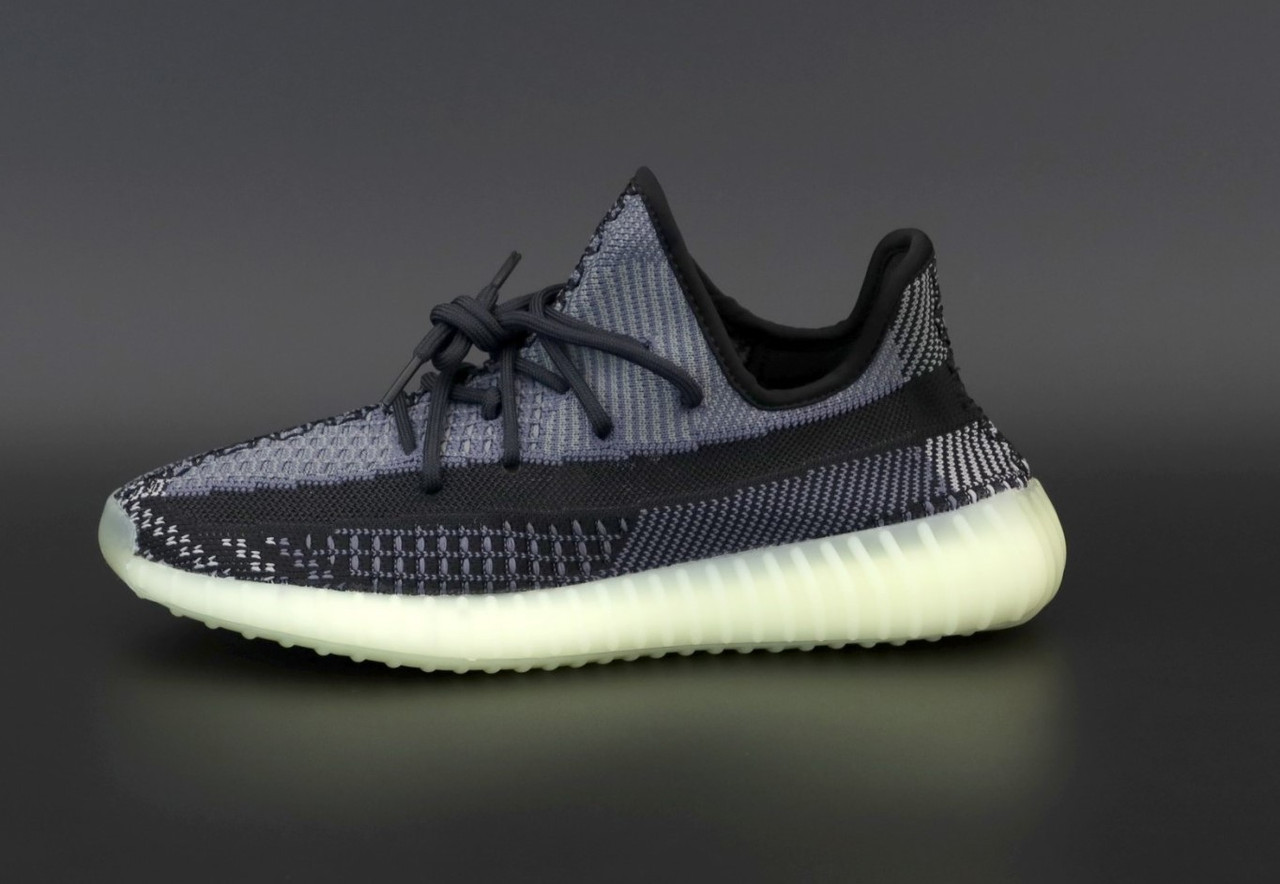 

Кроссовки мужские черные летние Adidas Yeezy Boost 350 Asriel Адидас Изи Буст 350 V2 44, Черный