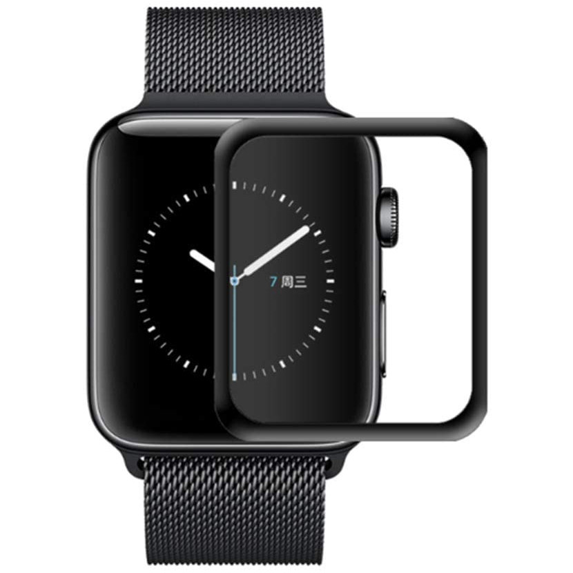 

Противоударная защитная 3D пленка Epik Full Glue NEW для Apple watch 40mm Прозрачный Черный, КОД: 2423501