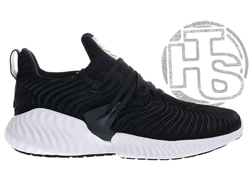 

Мужские кроссовки Adidas Alphabounce Instinct Black White B76036 44, Черно-белый