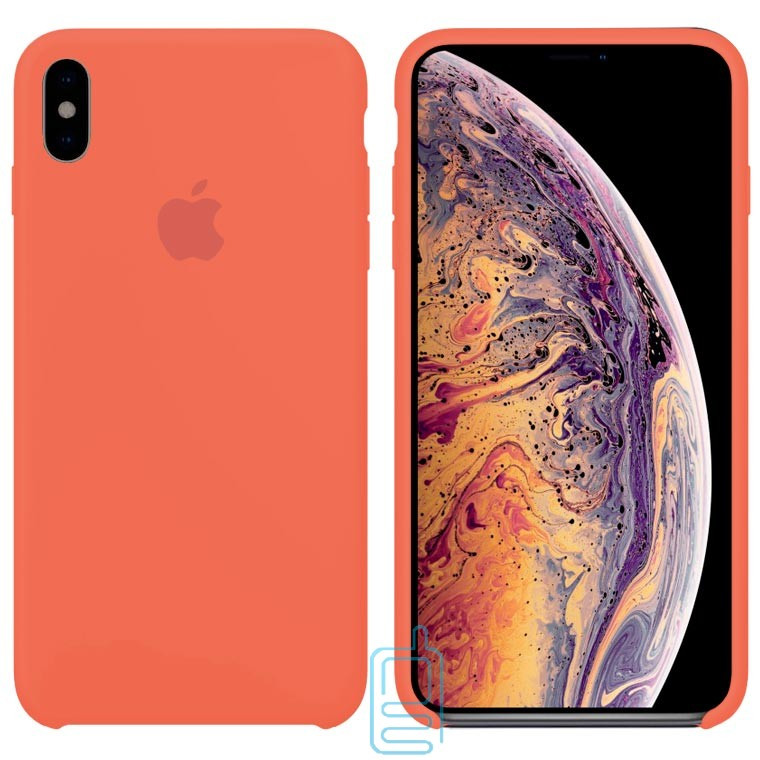 

Чехол Silicone Case Apple iPhone XS Max оранжевый 49