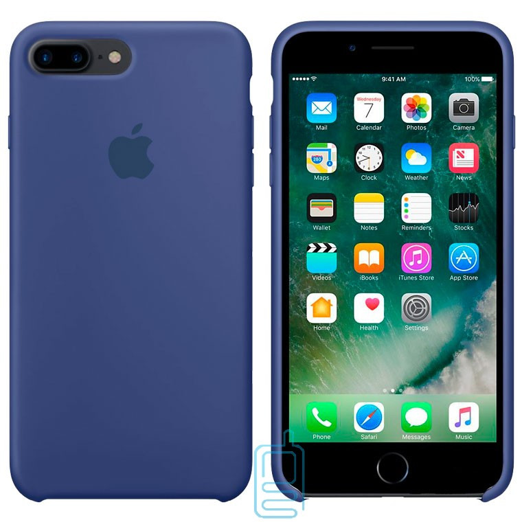 

Чехол Silicone Case Apple iPhone 7 Plus, 8 Plus синий 20