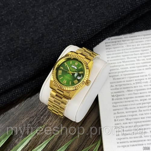 

Rolex Day-Date Gold-Green Roman