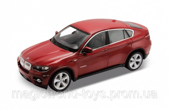 

Машина Welly, "BMW X6", метал., масштаб 1:24, в кор. 23*11*10см (6шт)