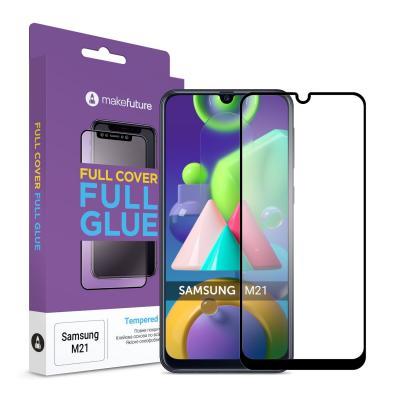 

Стекло защитное MakeFuture Samsung M21 Full Cover Full Glue (MGF-SM21